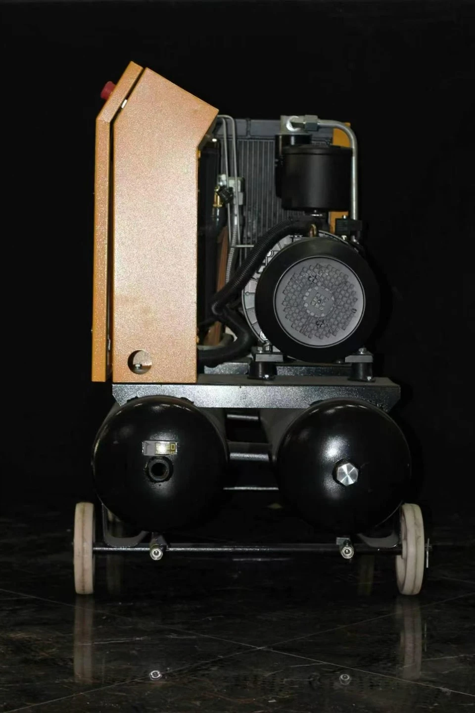 22KWMains-powered, Direct-drive, Twin-tank Mobile Screw Compressor price